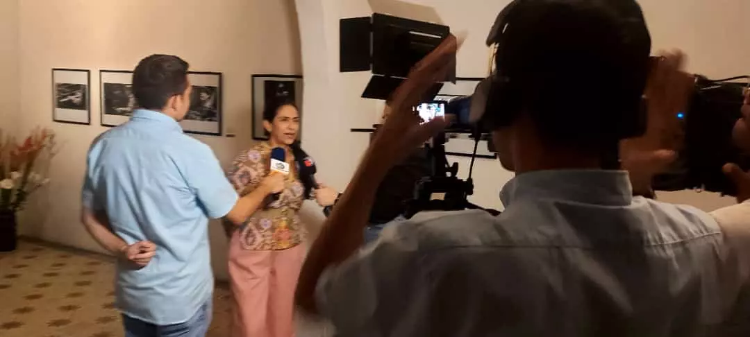 Registro fotográfico del año anterior (El Valluno Medios en cubrimiento del lanzamiento y presentación de la agenda para Ajazzgo 2023)