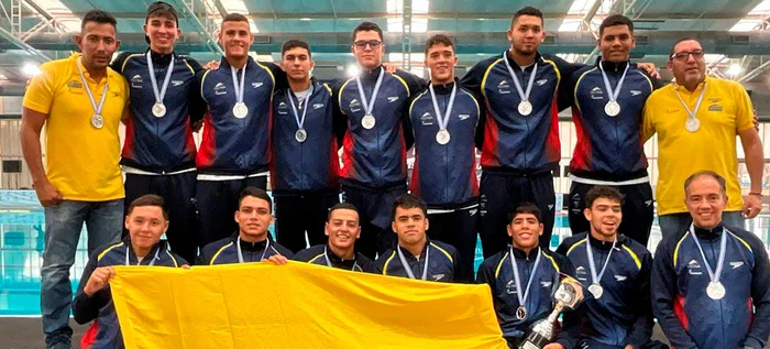 Selección Colombia Sub 18 De Polo Acuático Elvalluno