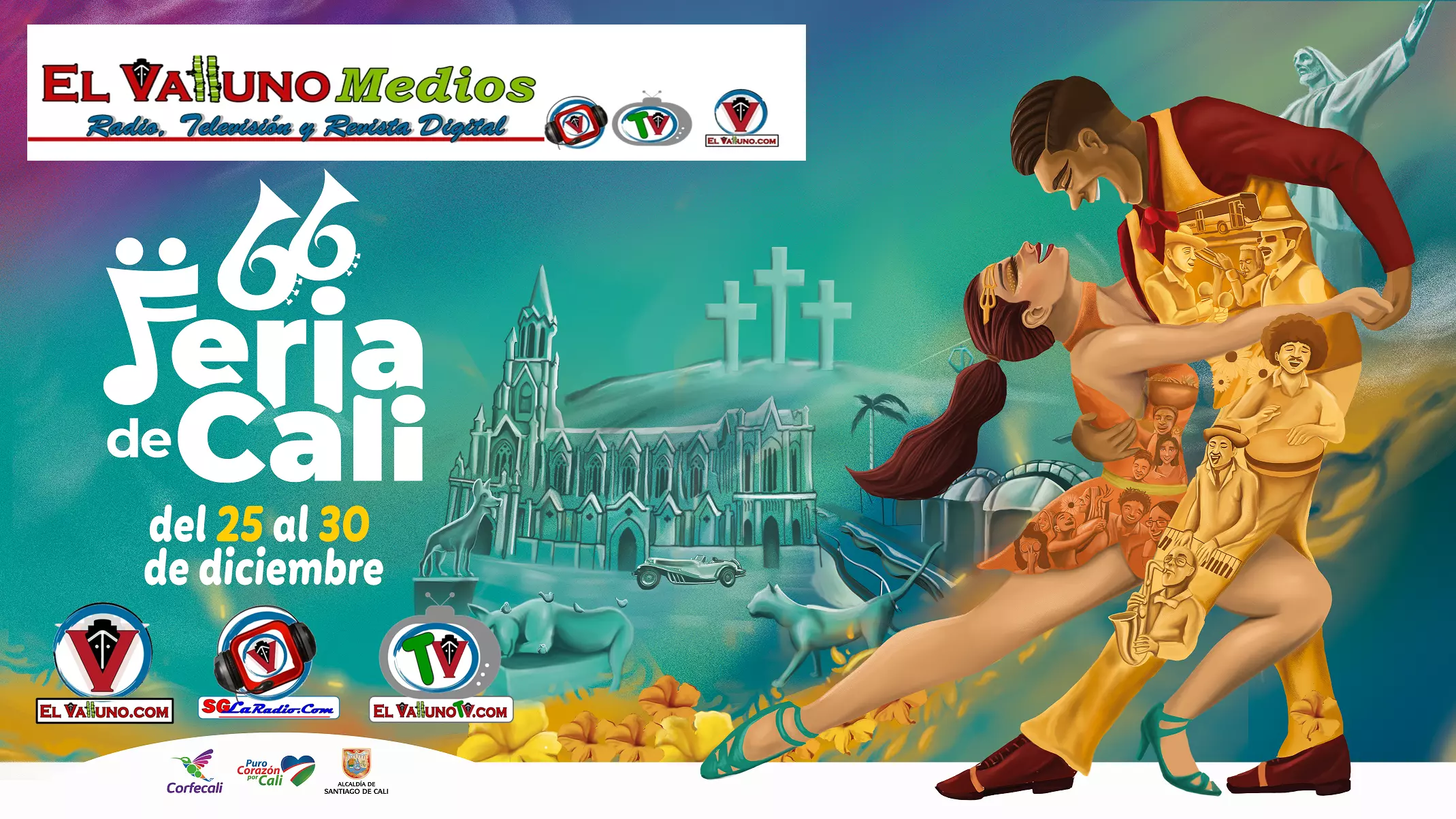 Programación Feria De Cali 2023. - ElValluno.com