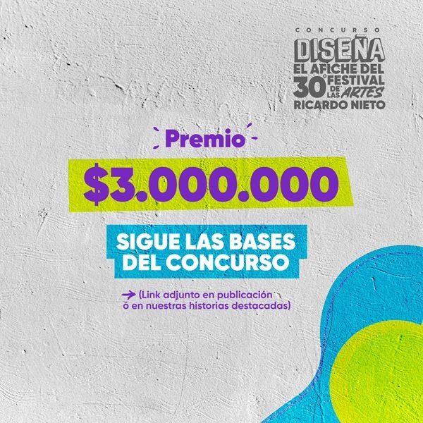 Concurso para Diseñar Afiche Ricardo Nieto. Concurso para Diseñar Afiche Ricardo Nieto.