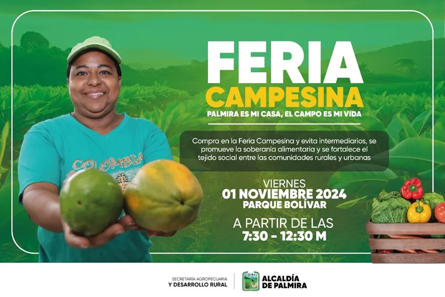 Vuelve la Feria Campesina en Palmira. Vuelve la Feria Campesina en Palmira.