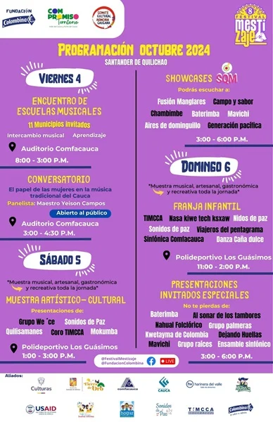 Festival Mestizaje: ¡Dos días de cultura!