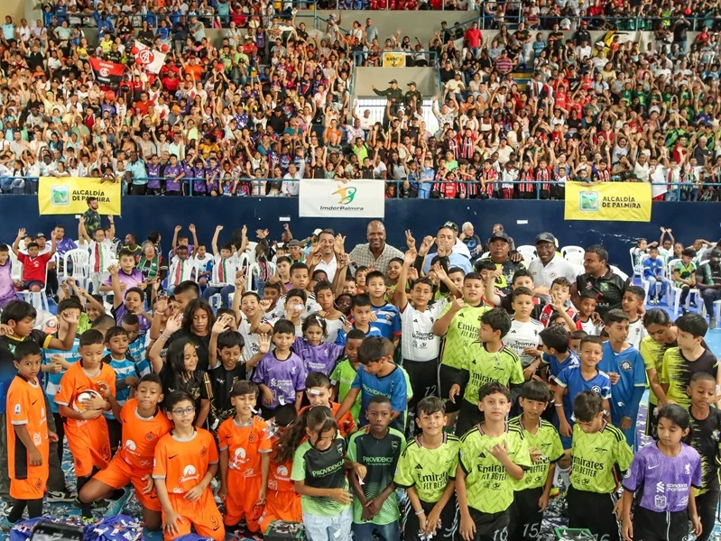 Arranca la Champions Kids en Palmira. Arranca la Champions Kids en Palmira.