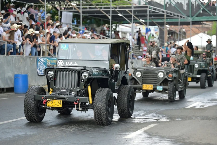 Desfile de Autos Clásicos en Cali.