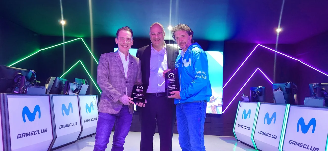 Movistar Gana Speedtest Award en Colombia Movistar Gana Speedtest Award en Colombia