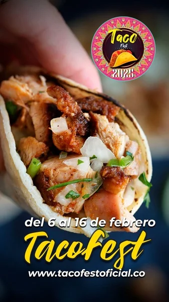 El Taco Fest 2025 llega a Colombia.