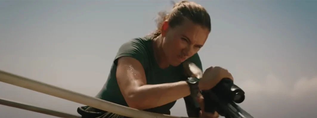 “Dinosaurios” Rugen con Scarlett Johansson “Dinosaurios” Rugen con Scarlett Johansson