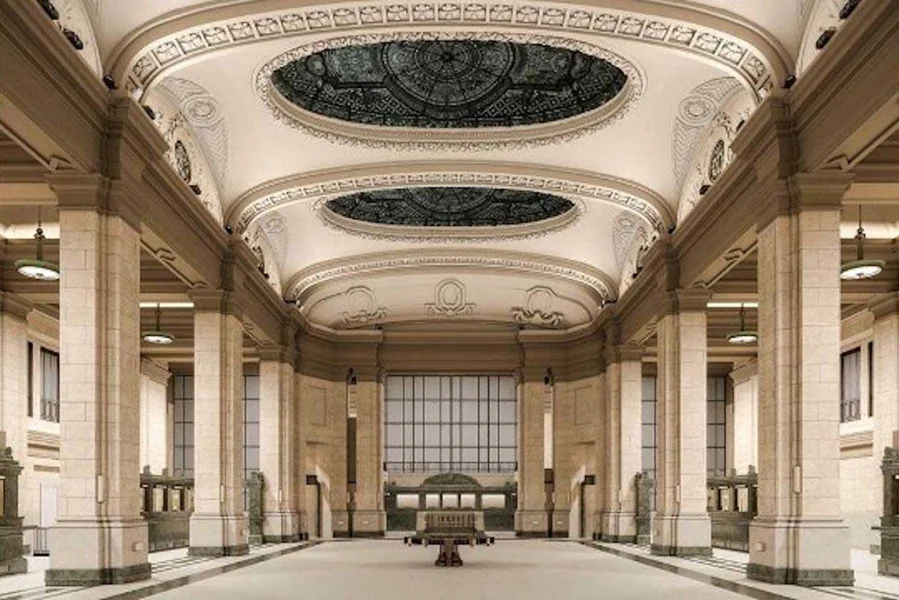 Hall des Lumières Sede NYFW.