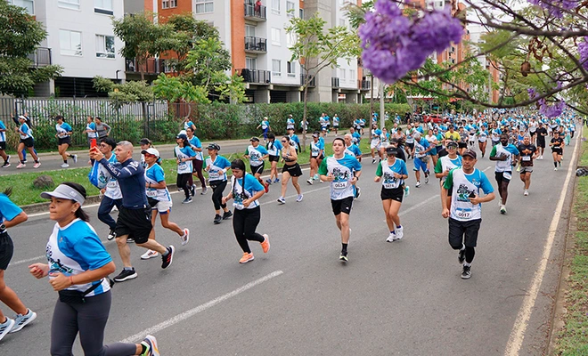 Carrera Río Lili Llenó de Energía a Cali. Carrera Río Lili Llenó de Energía a Cali.