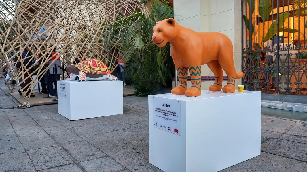 Esculturas Celebran Biodiversidad en Cali.