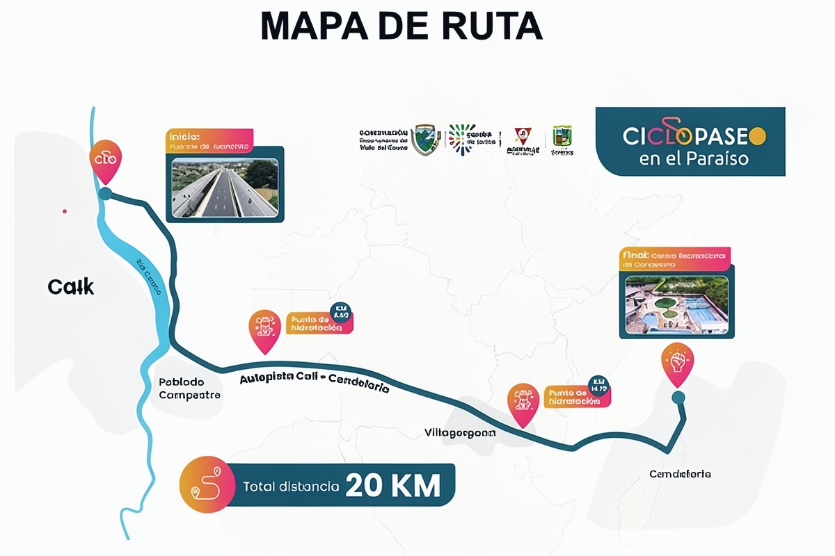 Ciclopaseo en el Paraíso un Evento Imperdible Sobre Ruedas.