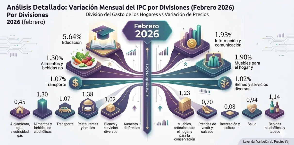 Inflación Colombia 2026 Marca Nuevo Pulso Al Costo De Vida Y Mantiene Alerta En Los Hogares.