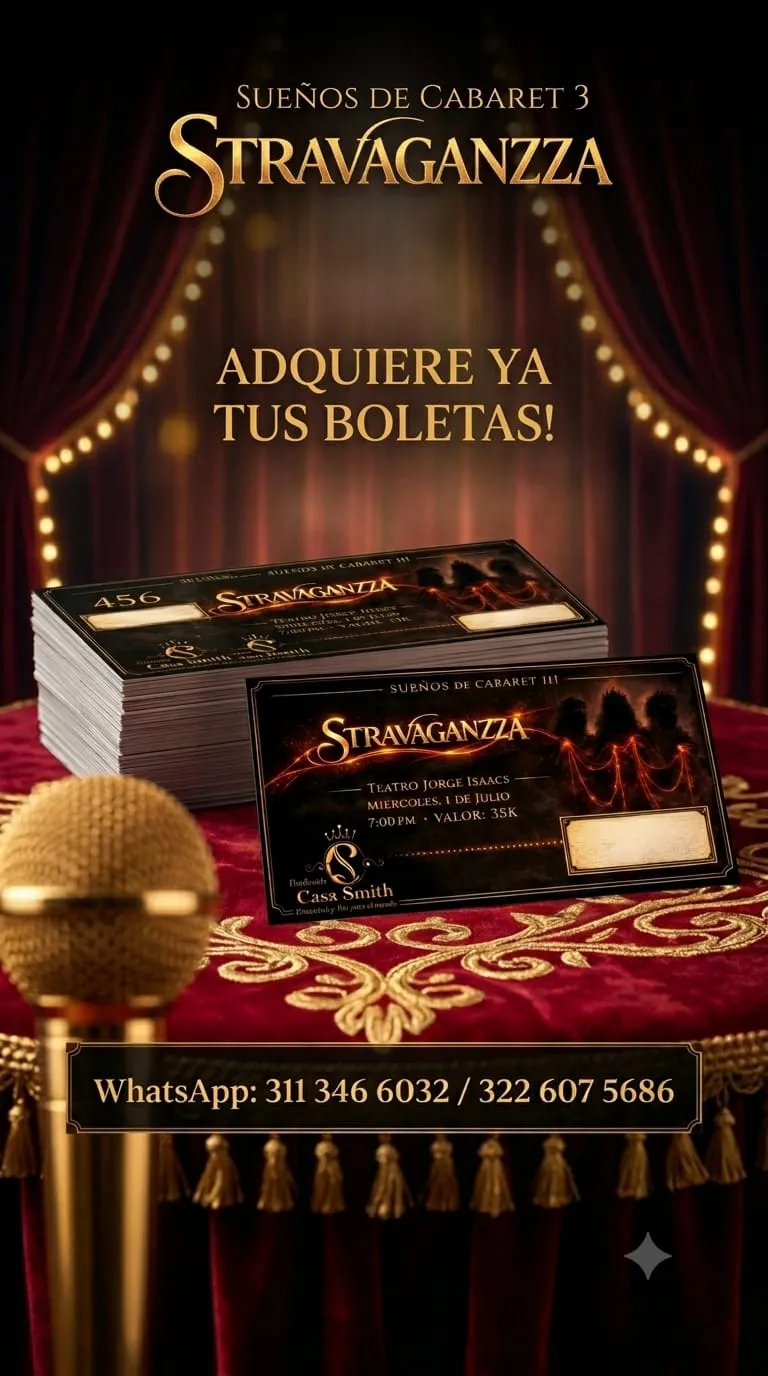 Cabaret Enciende la Magia con una Noche Llena de Fantasía en Cali.