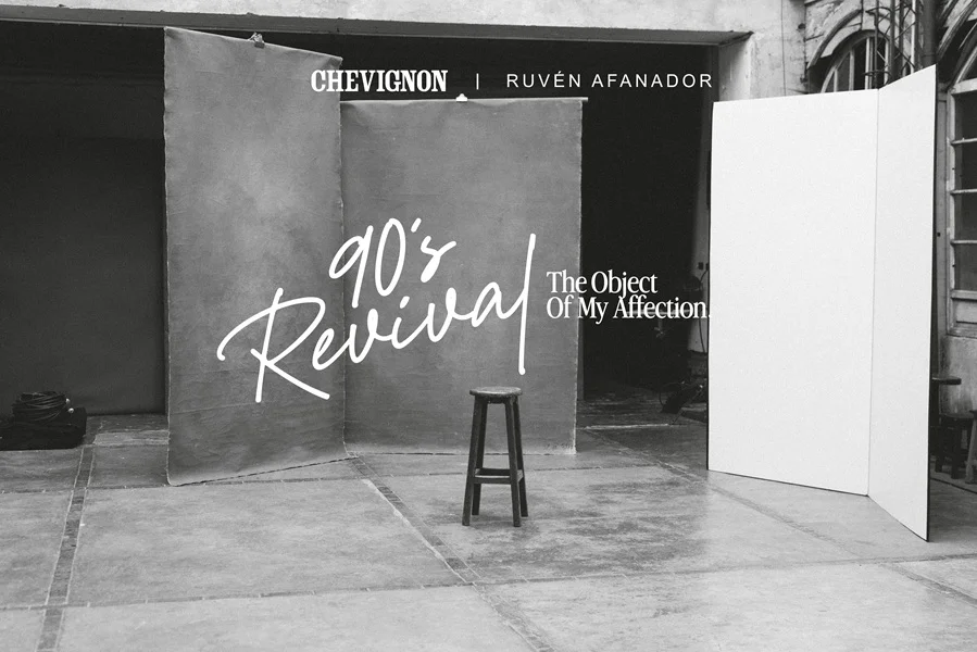 Chevignon Presenta Obra de Arte Nostálgico Junto a Ruvén Afanador.