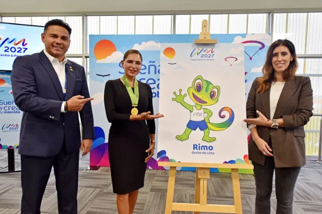Rimo Mascota Panamericanos es el Gecko Endémico de Lima.