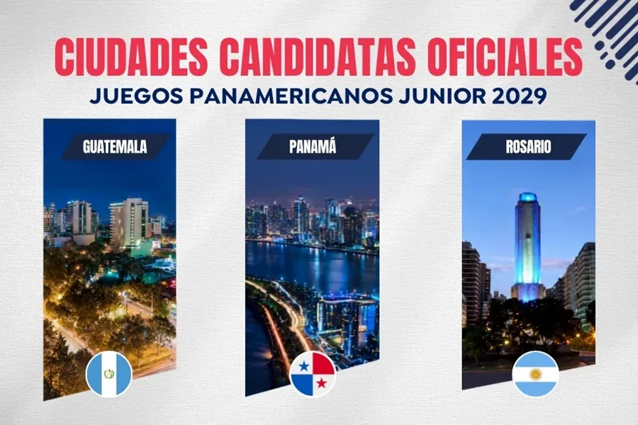 Juegos Panamericanos Junior Convocan la Ilusión de tres Grandes Ciudades Americanas.