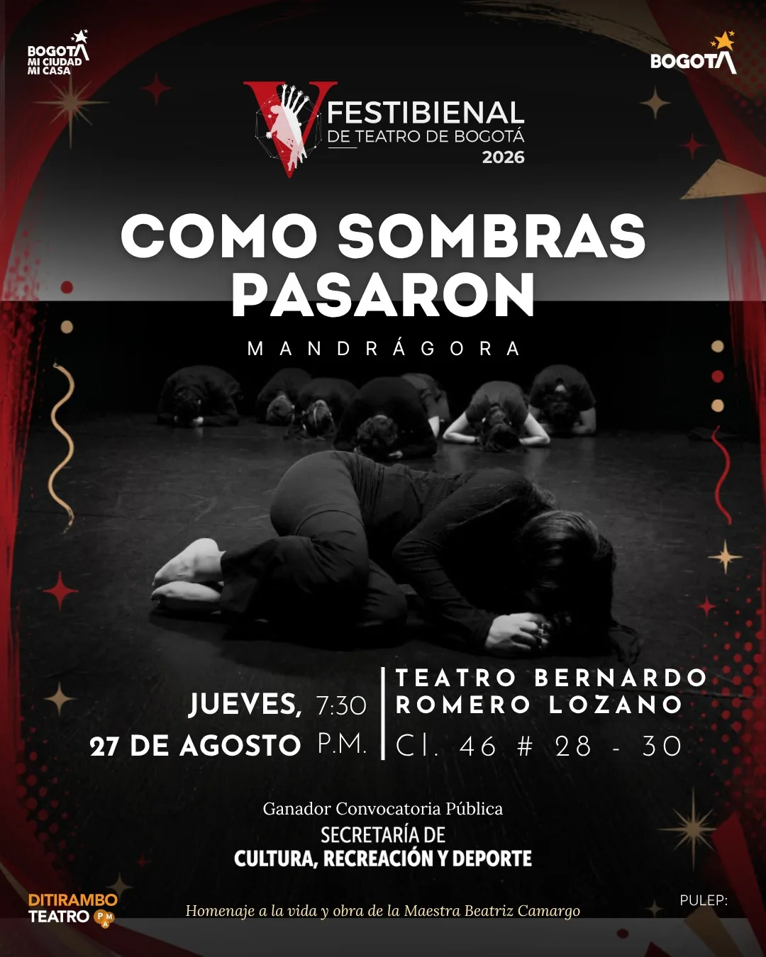 Teatro Capitalino Vibra con la Fiesta Cultural del Festibienal.