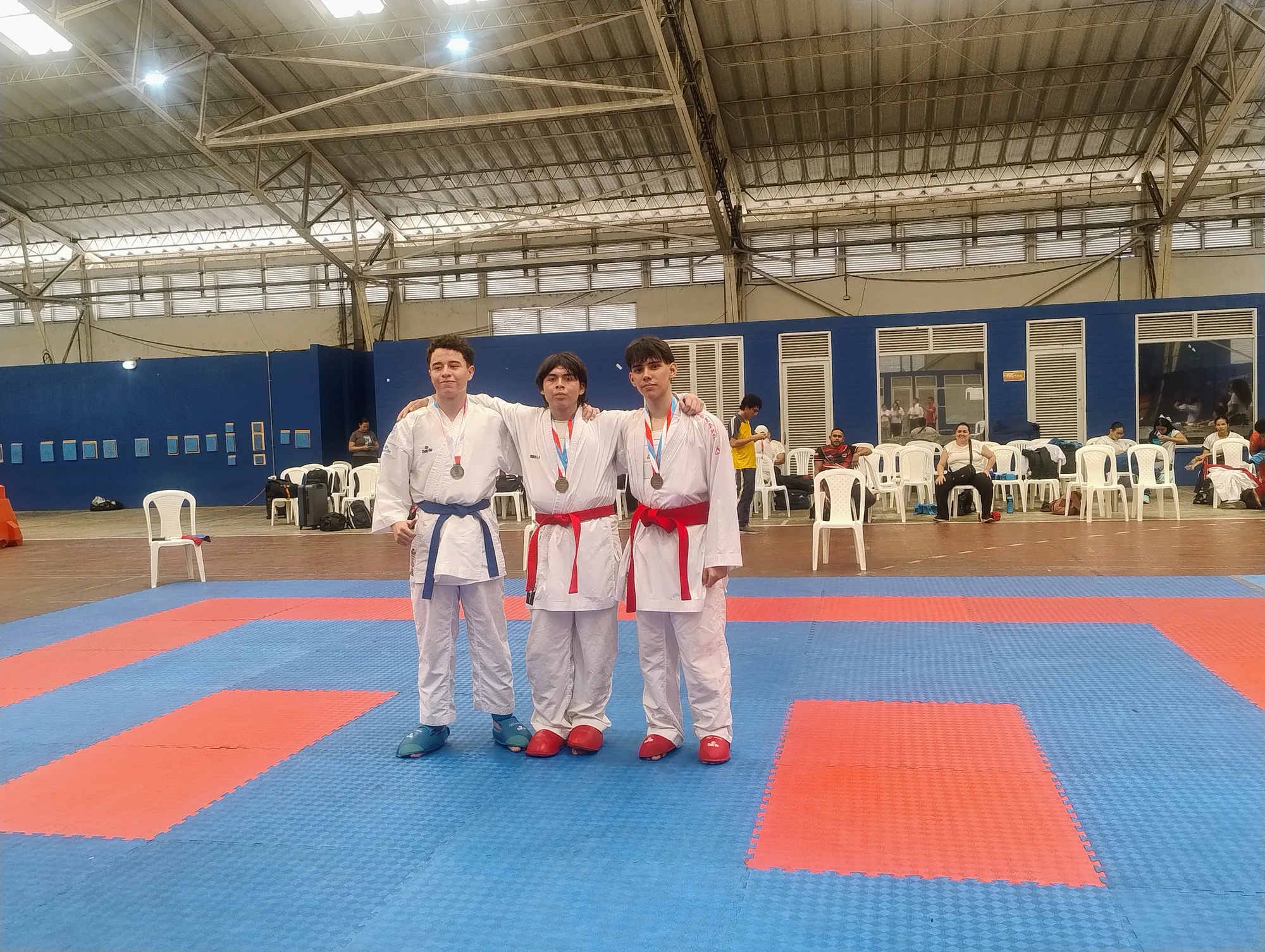 Juan Manuel Velásquez, Campeón Departamental de Karate en Intercolegiados