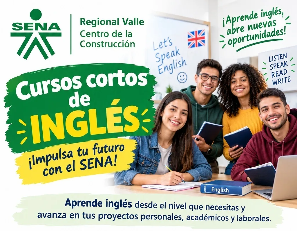 Alcaldía de Palmira y SENA Impulsan Capacitación Gratuita en Inglés Presencial.
